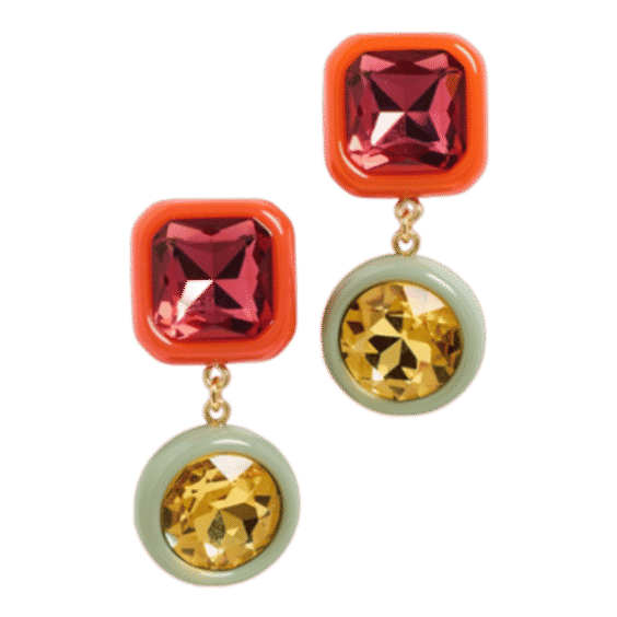 Gem Drop Earrings