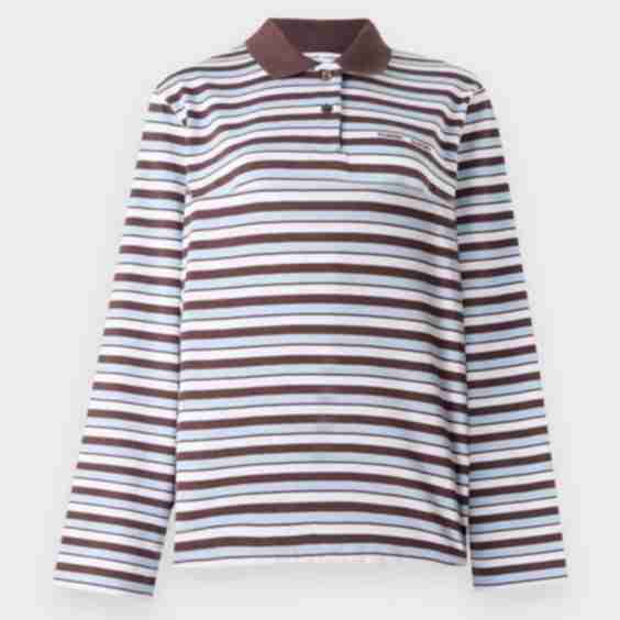 Sadover Long-Sleeved Polo Shirt