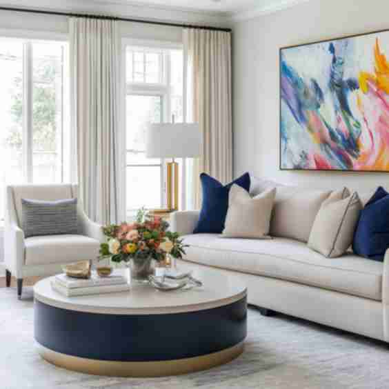 Cozy Heavyweight Linen Woven Pinch Pleat Custom Curtains