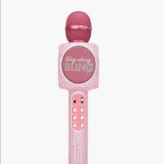 Bling Karaoke Microphone & Bluetooth Speaker