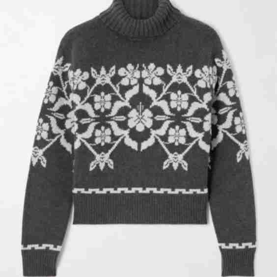 Fair Isle Wool And Cashmere-Blend Turtleneck Sweater