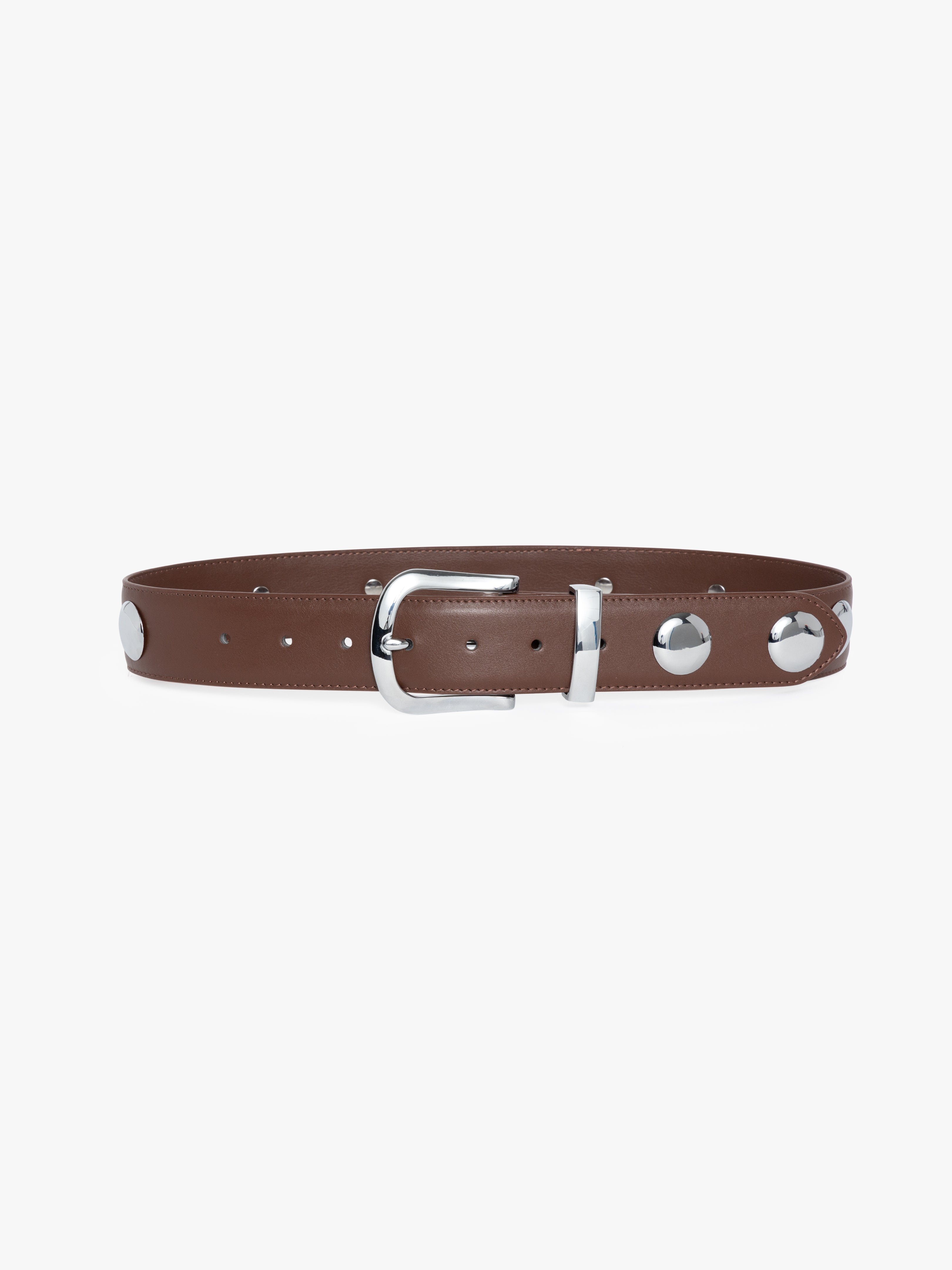 Lisa Says Gah! leather Rivet Belt Large Rivet Belt - Kate Hewko main image 3