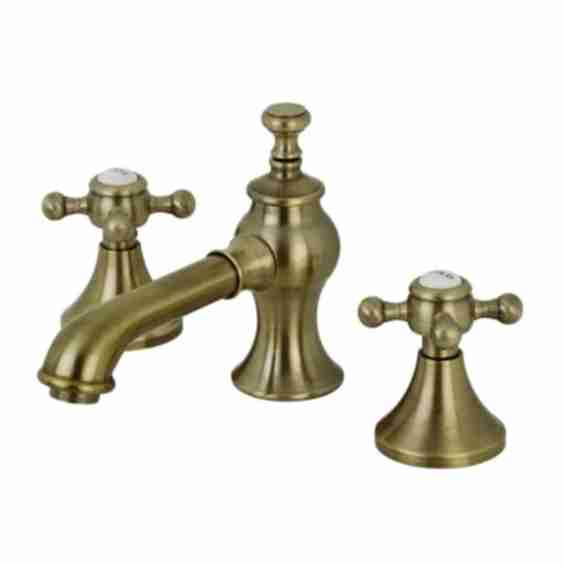 English Country 1.2 GPM Widespread Bathroom Faucet