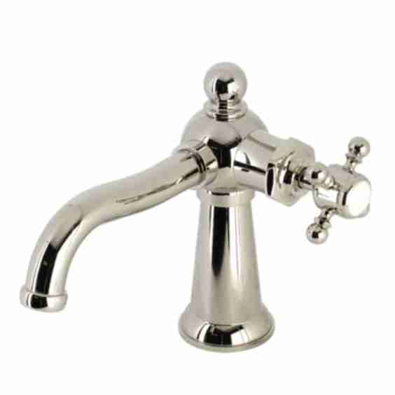 KS154BXPN Nautical 1.2 GPM Deck Mounted Single Hole Bathroom Faucet with Push Pop-Up Drain Assembly