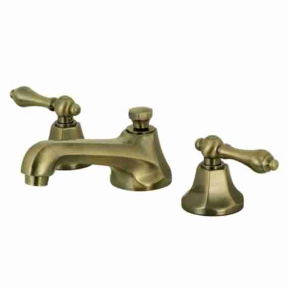 KS 4463 Al Metropolitan Widespread Bathroom Faucet With Pop Up Drain Assembly