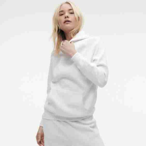Cafe Cotton Cashmere Oversized Hoodie