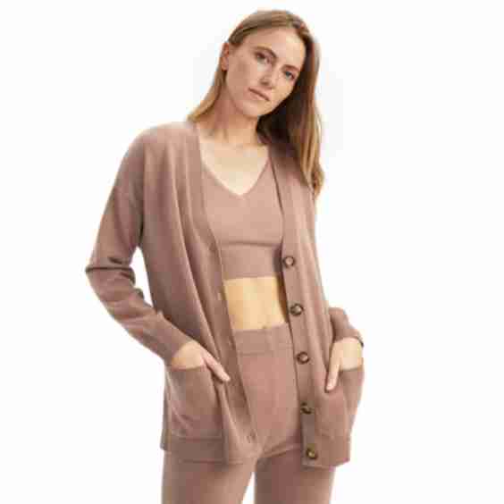 Cashmere Boyfriend Cardigan