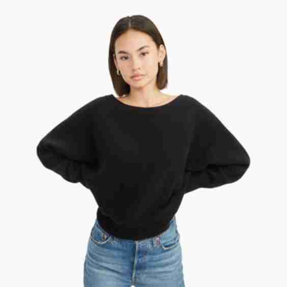 Cashmere Oversized Boatneck