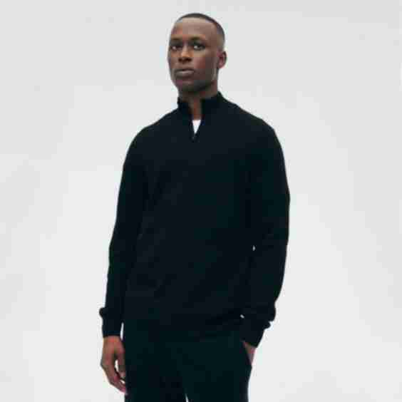 Cashmere Full Zip Sweater