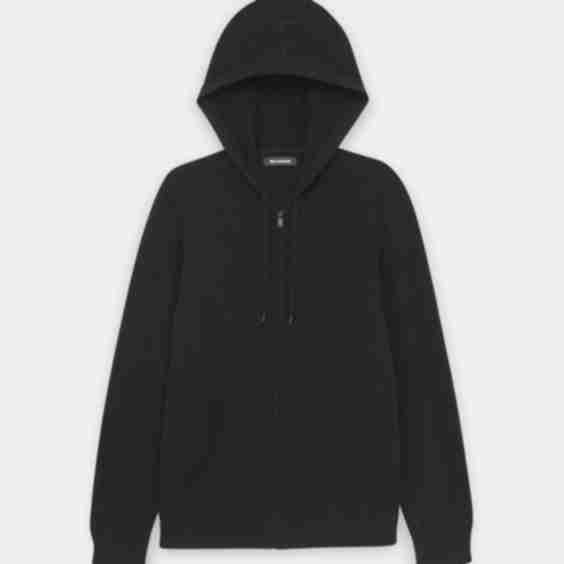 Signature Cashmere Zip Hoodie