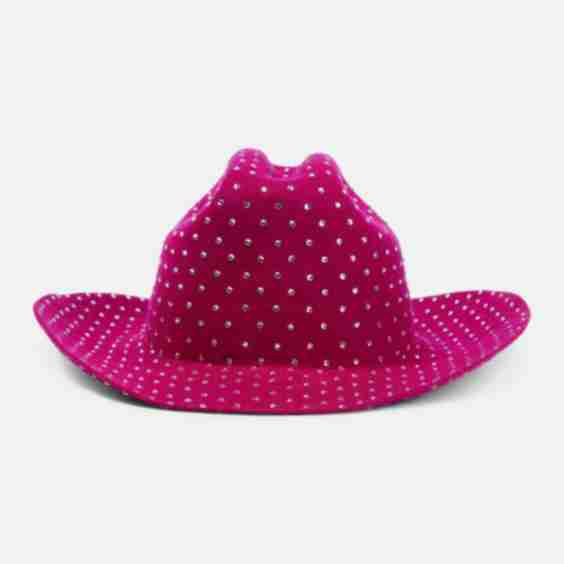 Embellished Felt Cowboy Hat