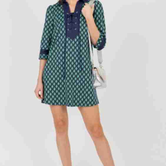 Clover Lace Up Dress