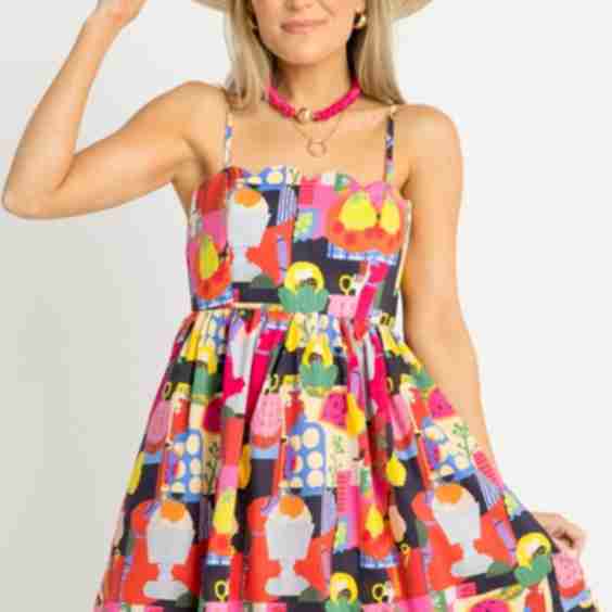 Perfect Sunday Scallop Dress