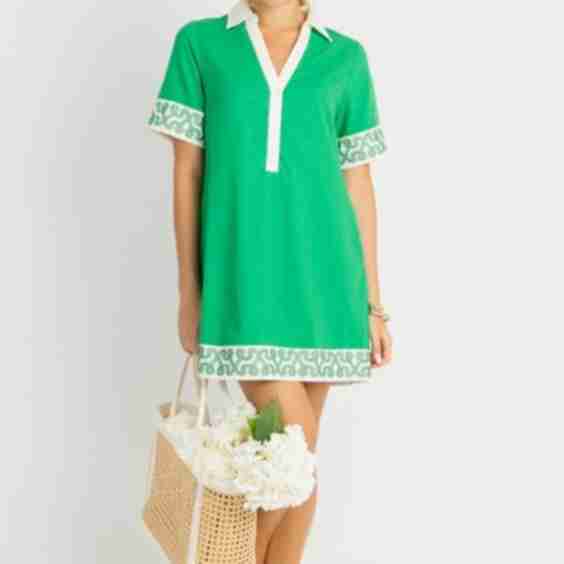 Paige Embroidery Dress