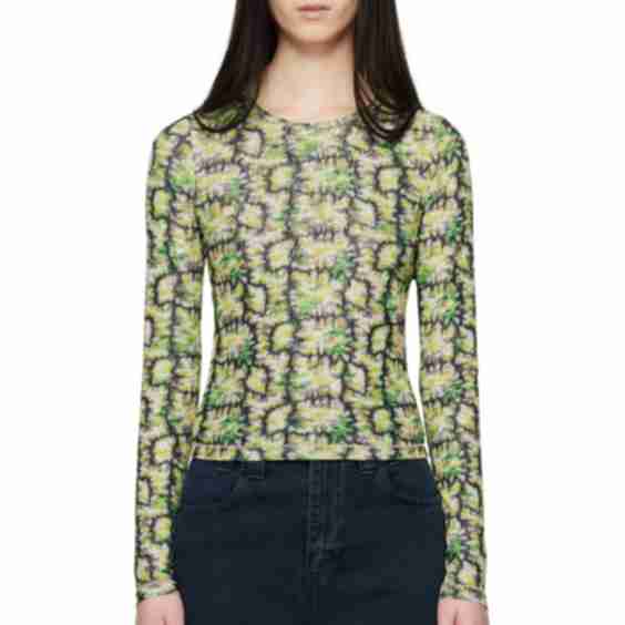 Green Duet Long Sleeve T-Shirt