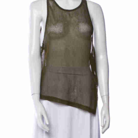 Scoop Neck Sleeveless Top