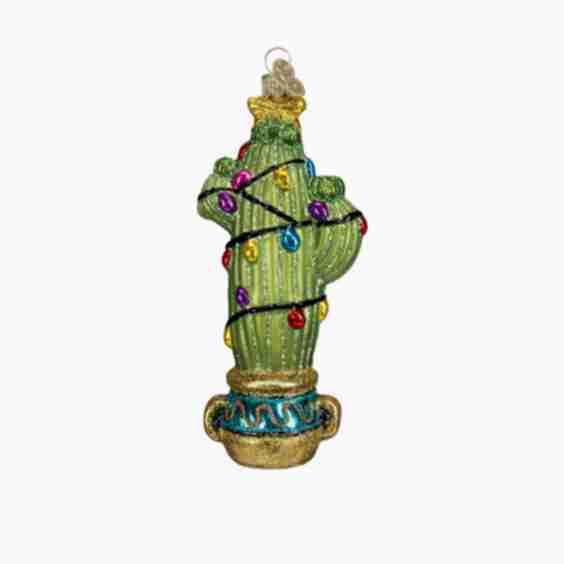 Christmas Cactus Ornament
