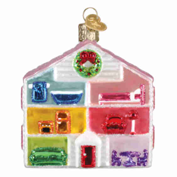 Lovely Doll House Ornament