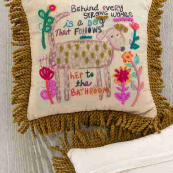 Tufted Boho Pillow