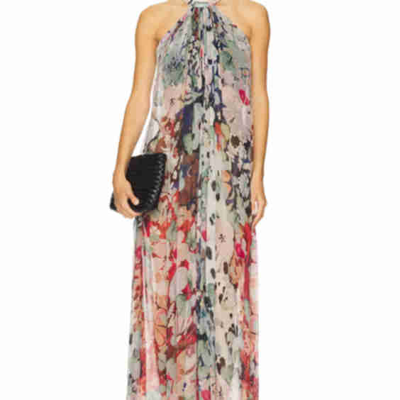 Falguni Shane Peacock x REVOLVE Mock Neck Long Dress