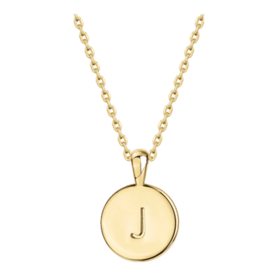 Initial Disc Pendant