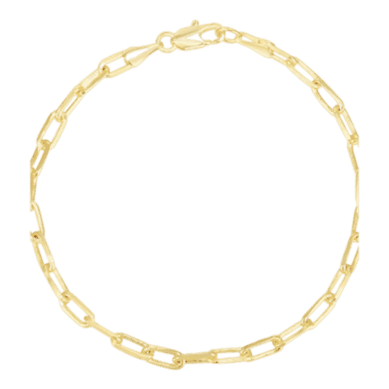 Paperclip Chain Bracelet