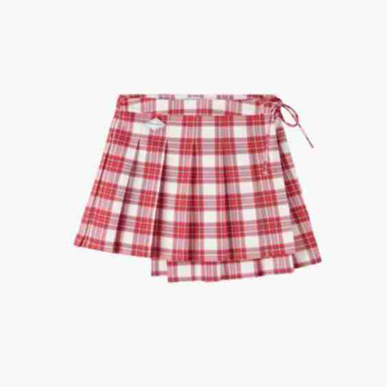 Plaided Skirt
