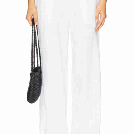 Cotton Drawstring Closure Pant