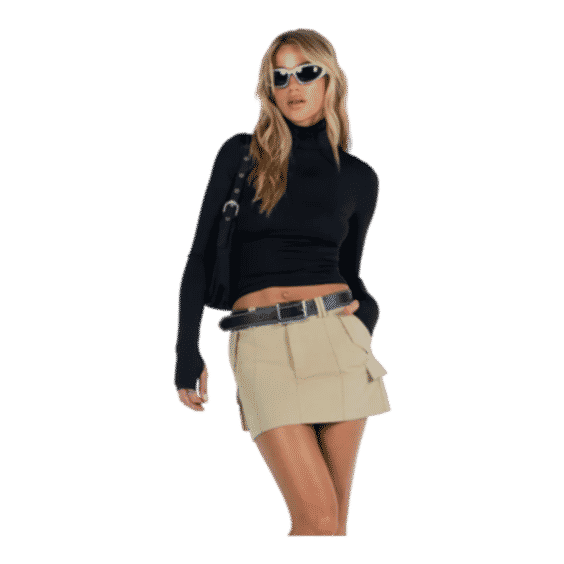 Elysium Long Sleeve Turtleneck Top