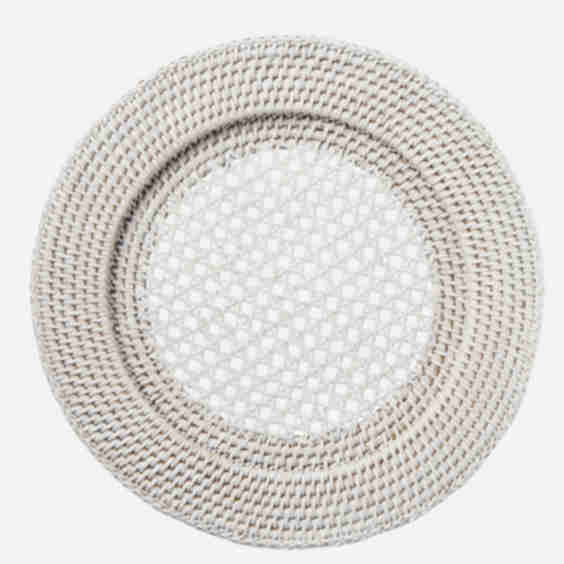 Rattan Charger Placemat