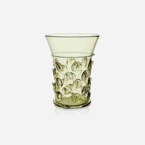 Phoebe Handblown Vase, Green