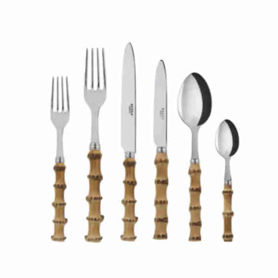 Bamboo Handle Cutlery