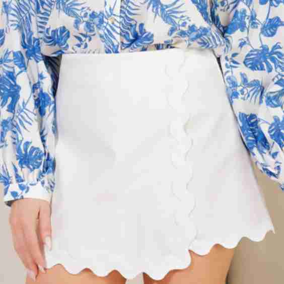 It's My Call Woven Skort