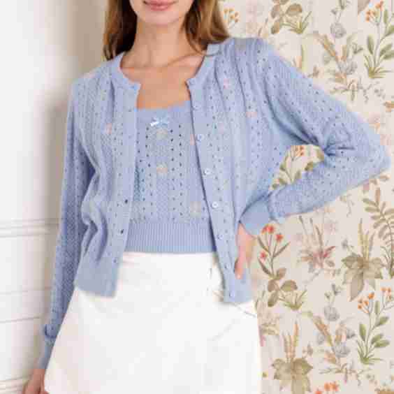 Days That Fade Sweater And Cardigan Set