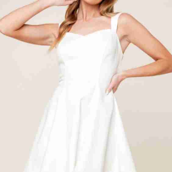 Last Your Chance Denim Woven Mini Dress