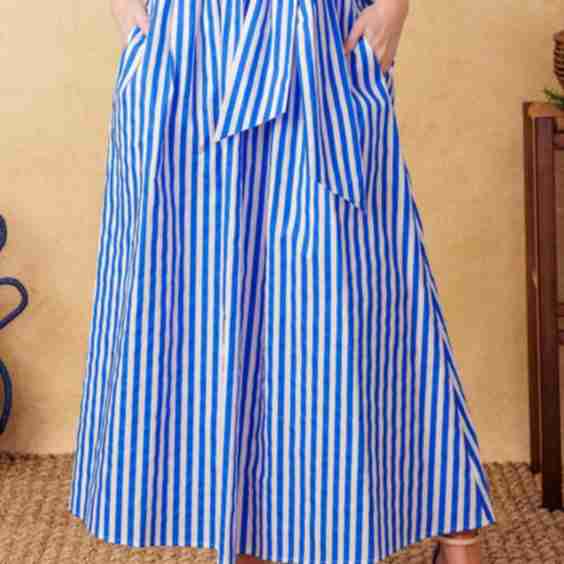 City Cinderella Woven Midi Skirt