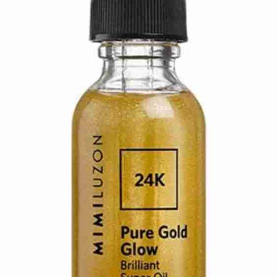 24k Pure Gold Glow Brilliant Super Oil