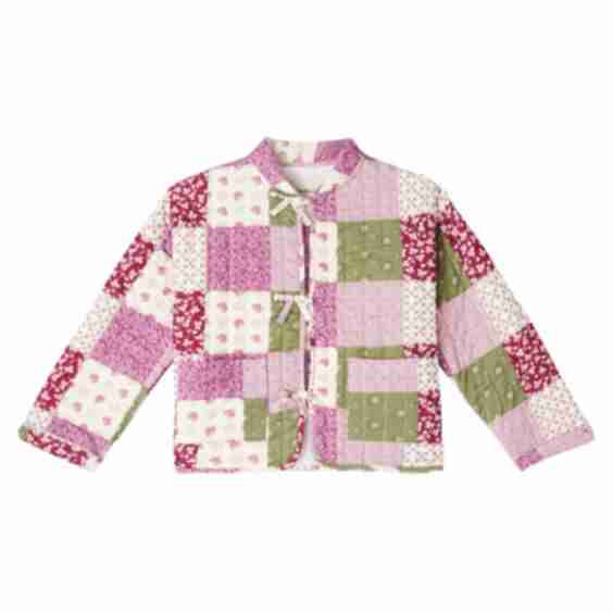 Melba Colorblock Cotton Jacket