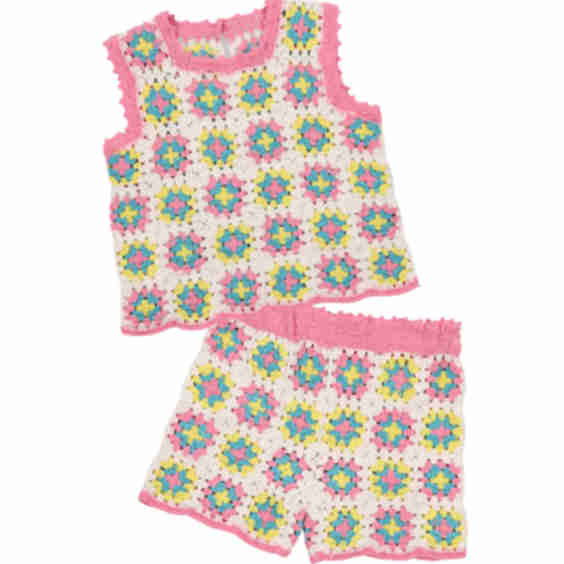 Nikaia Crochet Knit Set