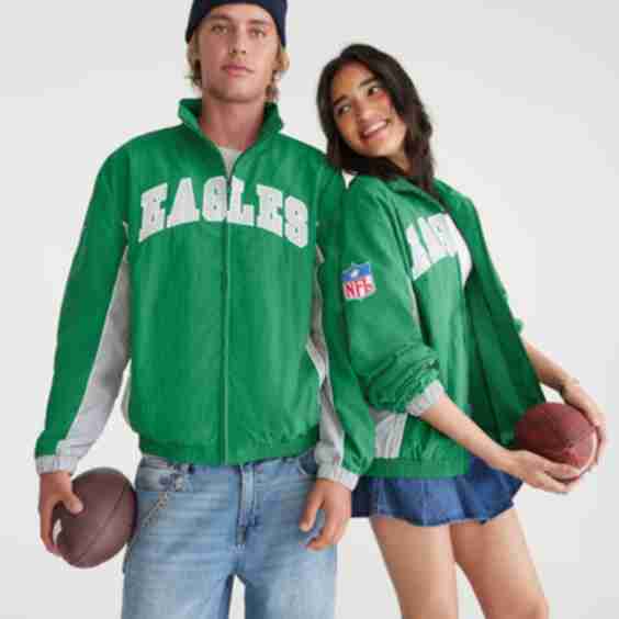 Philadelphia Eagles Full Zip Track Jacket