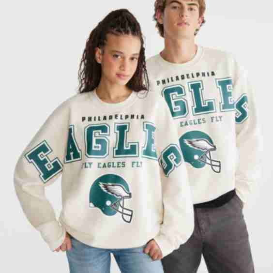 Philadelphia Eagles Crew Sweatshirt