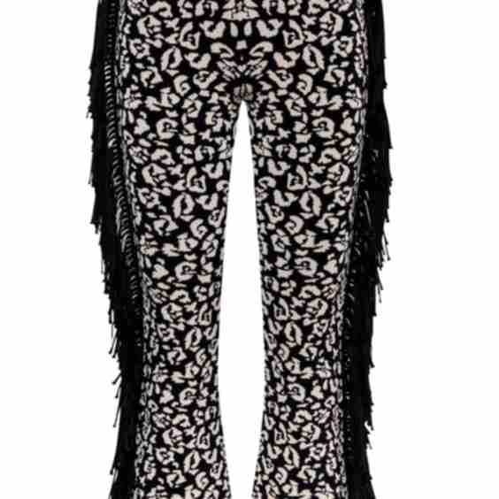 Eli Fringed Wide Leg Pants