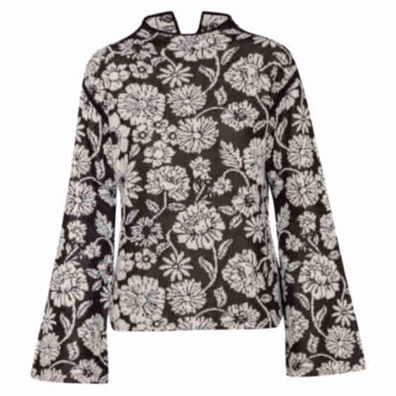 Adore Floral Wool Blend Top