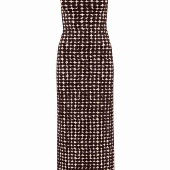 Simone Patterned Maxi Dress