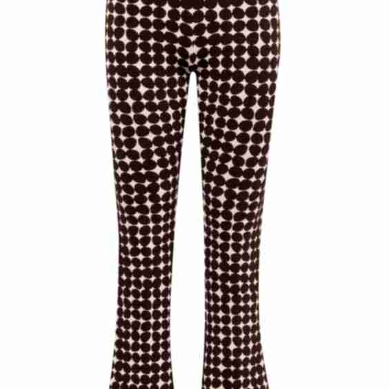 Nero Printed Flared Pants