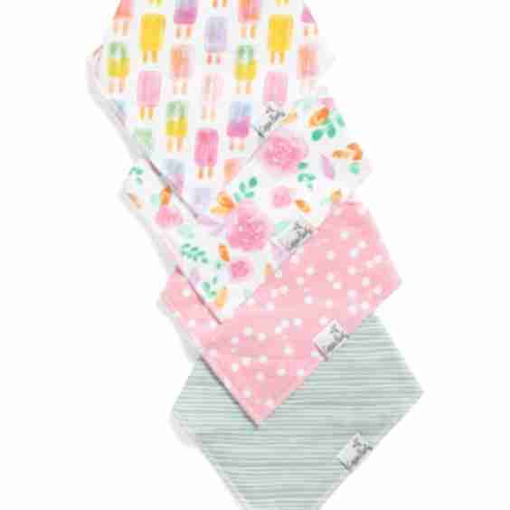 Infants 4pk Summer Bandana Bib Set