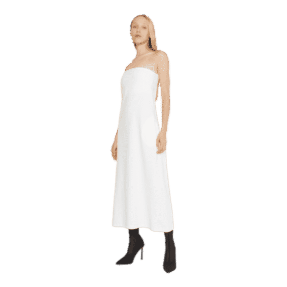Off-White Ponte Knit Perfect Dress