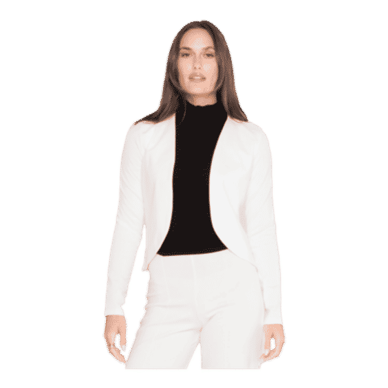 Off-White Ponte Knit Bolero