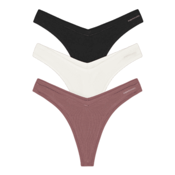 Cotton Flex Thong 3 Pack