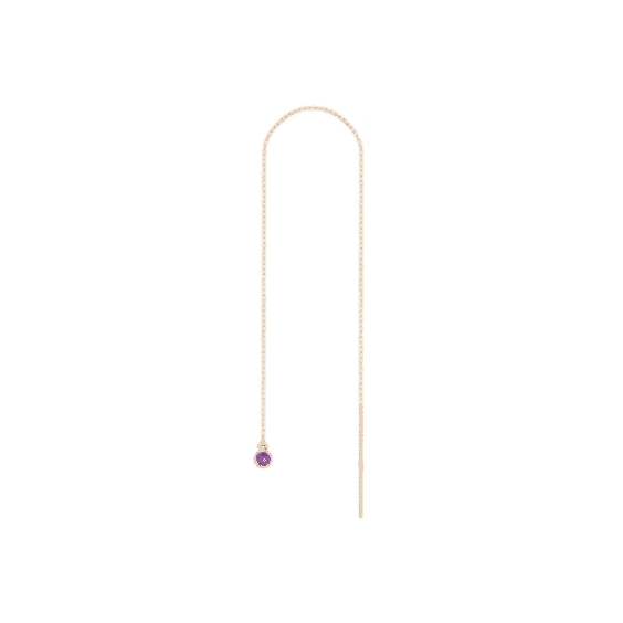 Birthstone Ear Chain Threader